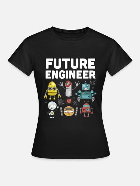 Roboter - Frauen T-Shirt - Schwarz