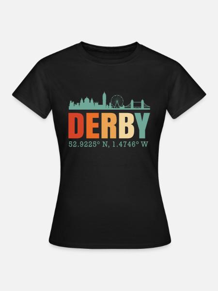 Derby - Frauen T-Shirt - Schwarz