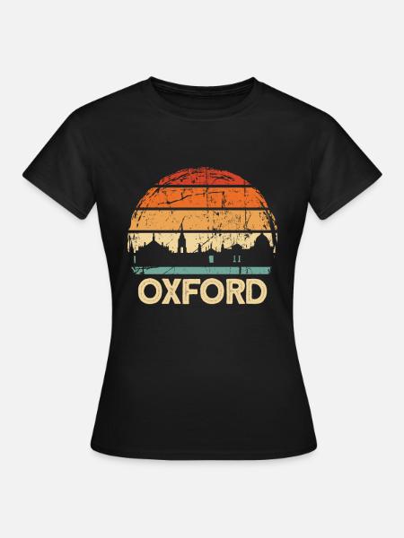 Oxford - Frauen T-Shirt - Schwarz