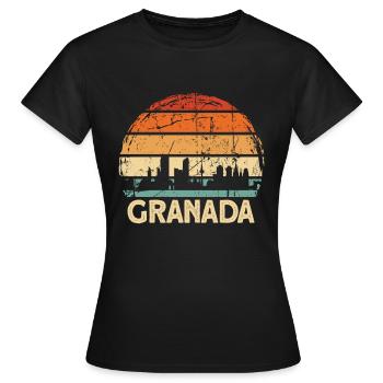 Grenade - T-shirt Femme - noir - Devant - AI Model Female 172 dark (172cm)