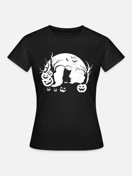 West highland terrier - Frauen T-Shirt - Schwarz