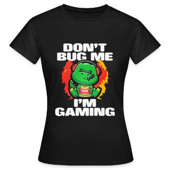 Gaming Gaming Computer Games Gift - Women's T-Shirt - black - Front - AI Model Female 172 dark (172cm)