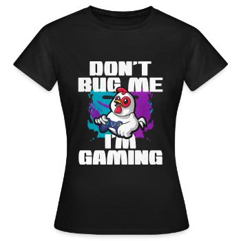 Gaming Gaming Computer Games Gift - Women's T-Shirt - black - Front - AI Model Female 172 dark (172cm)
