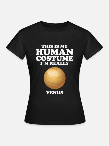 Venus - Frauen T-Shirt - Schwarz