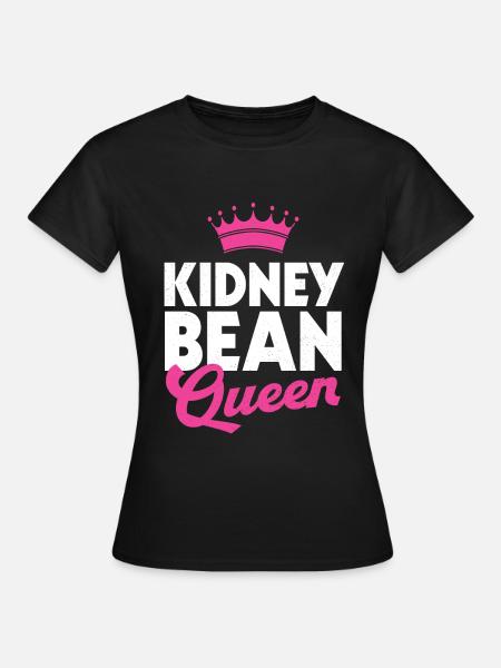 Kidney Bohnen - Frauen T-Shirt - Schwarz