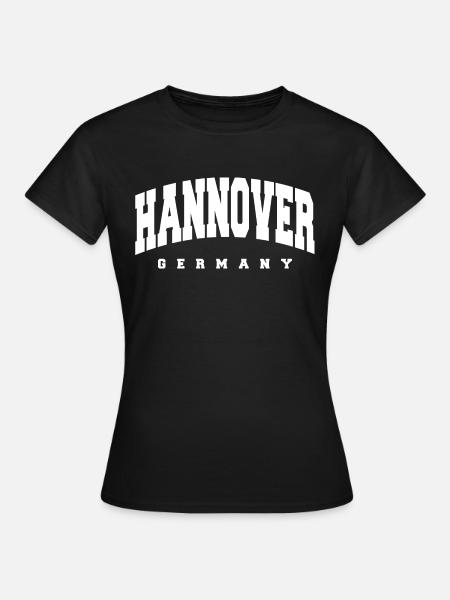 Hannover - Frauen T-Shirt - Schwarz