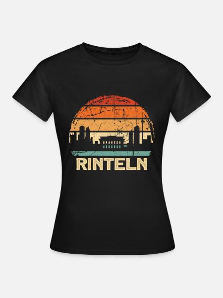 Rinteln - Frauen T-Shirt - Schwarz
