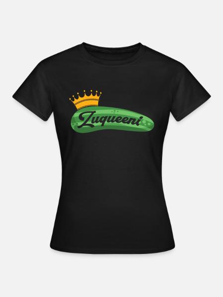 Zucchini - Frauen T-Shirt - Schwarz