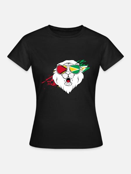 Guyana - Frauen T-Shirt - Schwarz