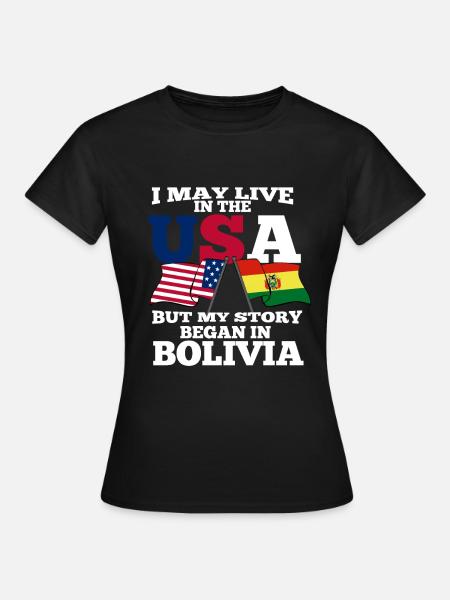 Bolivien - Frauen T-Shirt - Schwarz