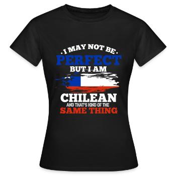 Chili - T-shirt Femme - noir - Devant - AI Model Female 172 dark (172cm)