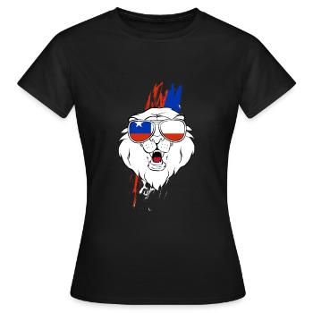 Chile - Frauen T-Shirt - Schwarz - Vorne - AI Model Female 172 dark (172cm)
