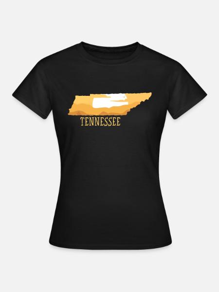 Tennessee - Frauen T-Shirt - Schwarz