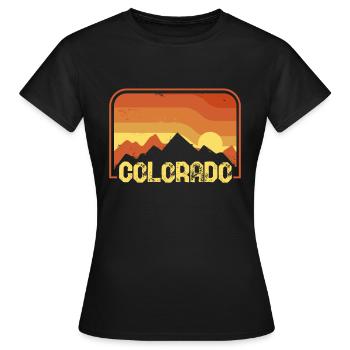 Colorado - T-shirt Femme - noir - Devant - AI Model Female 172 dark (172cm)