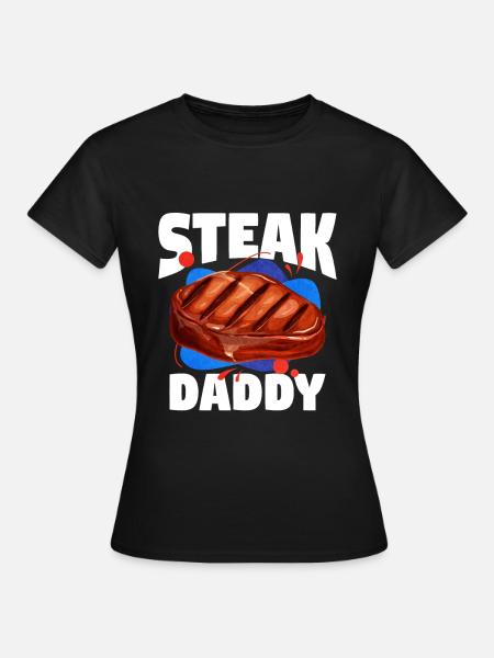 Steak - Frauen T-Shirt - Schwarz