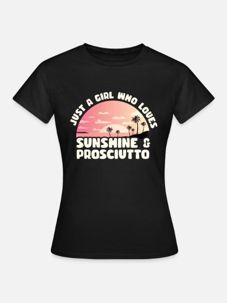 Schinken - Frauen T-Shirt - Schwarz