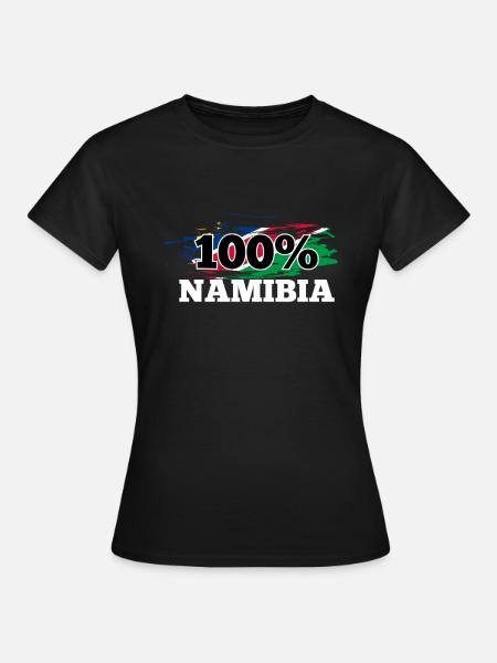 Namibia - Frauen T-Shirt - Schwarz