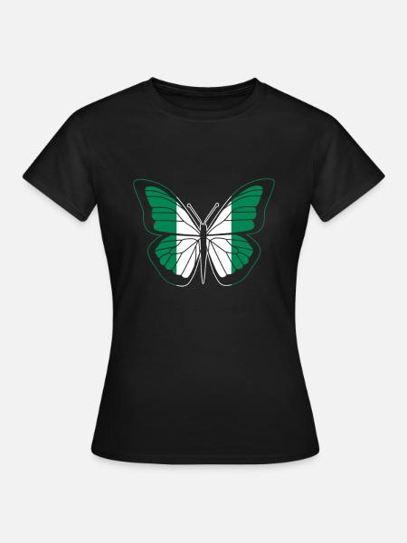 Nigeria - Frauen T-Shirt - Schwarz