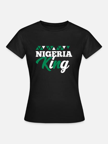 Nigeria - Frauen T-Shirt - Schwarz