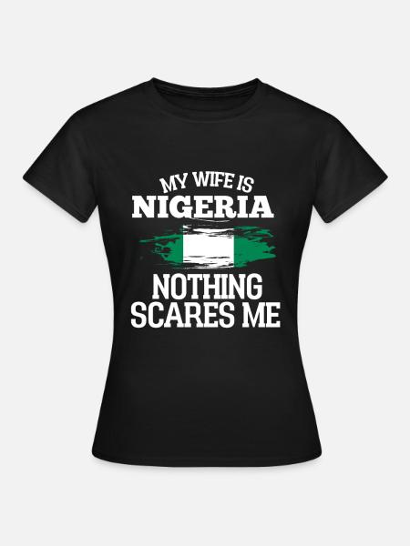 Nigeria - Frauen T-Shirt - Schwarz