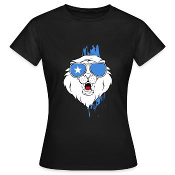 Somalia - Frauen T-Shirt - Schwarz - Vorne - AI Model Female 172 dark (172cm)