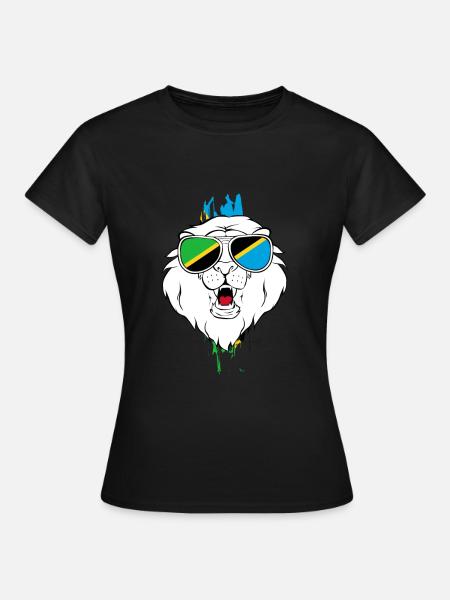 Tansania - Frauen T-Shirt - Schwarz