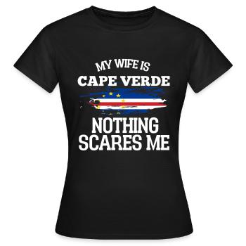 Cape Verde - Women's T-Shirt - black - Front - AI Model Female 172 dark (172cm)
