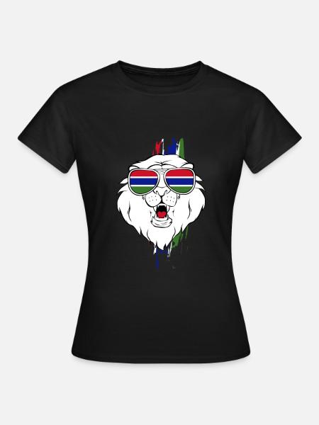 Gambia - Frauen T-Shirt - Schwarz