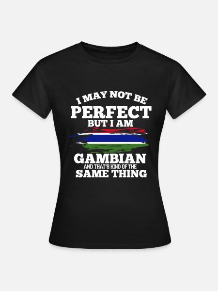 Gambia - Frauen T-Shirt - Schwarz