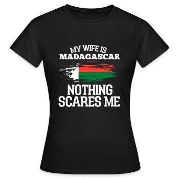 Malawi - Women's T-Shirt - black - Front - AI Model Female 172 dark (172cm)