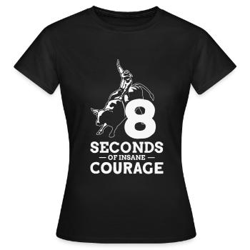 Rodeo - Frauen T-Shirt - Schwarz - Vorne - AI Model Female 172 dark (172cm)