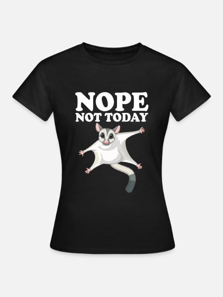 Sugar Glider Flughörnchen - Frauen T-Shirt - Schwarz