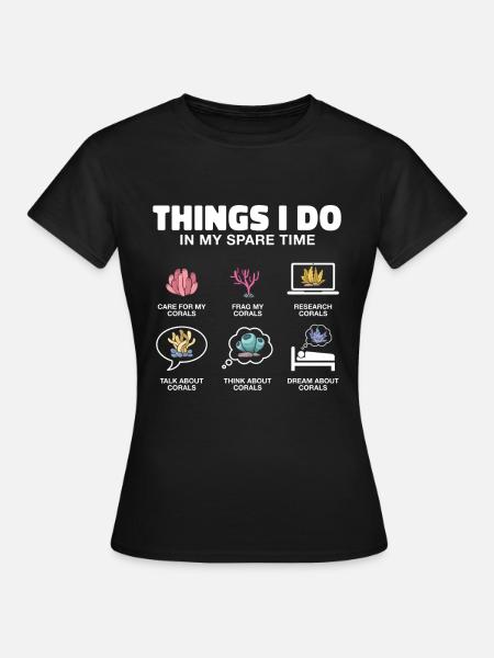 Aquarium - Frauen T-Shirt - Schwarz