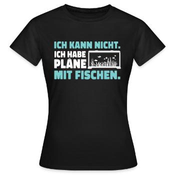 Aquarium - T-shirt Femme - noir - Devant - AI Model Female 172 dark (172cm)