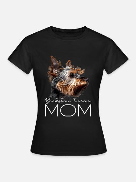 Yorkshire Terrier Yama - Frauen T-Shirt - Schwarz