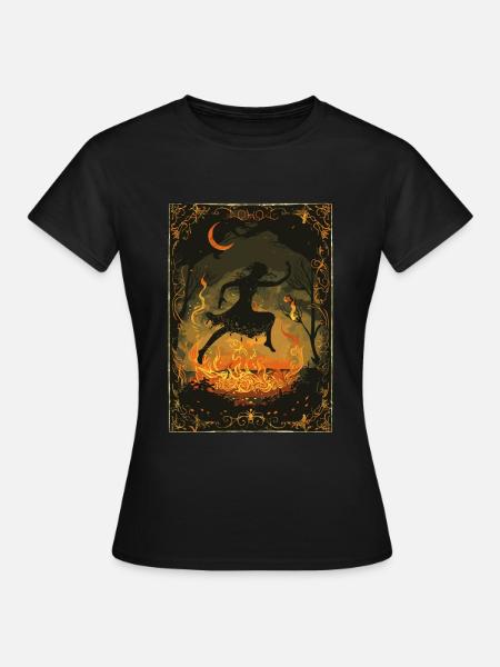 Schattentänzer Tarot - Frauen T-Shirt - Schwarz