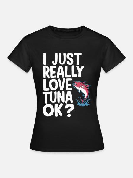 Thunfisch - Frauen T-Shirt - Schwarz