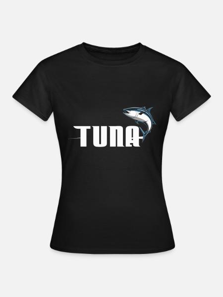 Thunfisch - Frauen T-Shirt - Schwarz