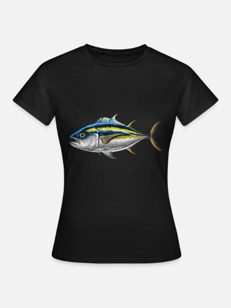 Thunfisch - Frauen T-Shirt - Schwarz