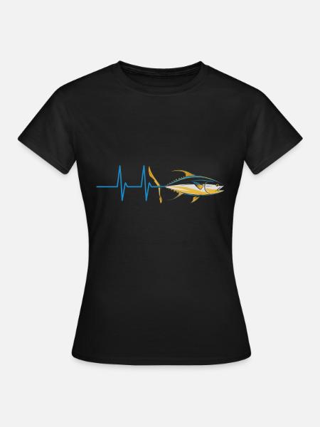 Thunfisch - Frauen T-Shirt - Schwarz