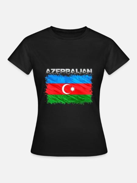 Aserbaidschan - Frauen T-Shirt - Schwarz