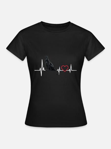 Panther - Frauen T-Shirt - Schwarz