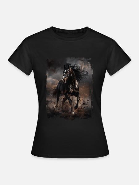 Morgan - Frauen T-Shirt - Schwarz