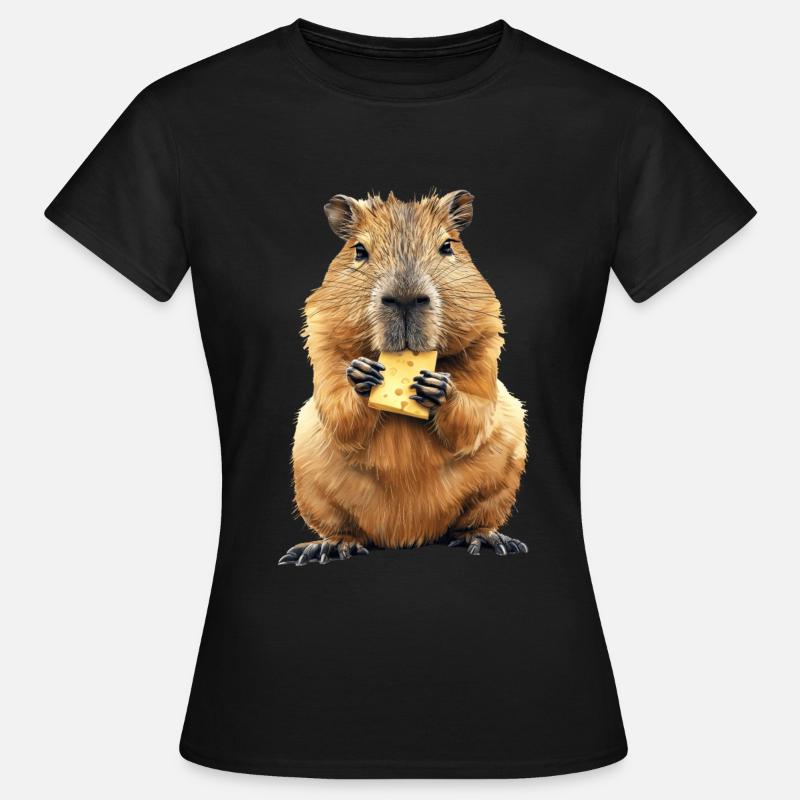 capybara - Women's T-Shirt - black