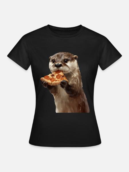 Otter - T-shirt dam - svart