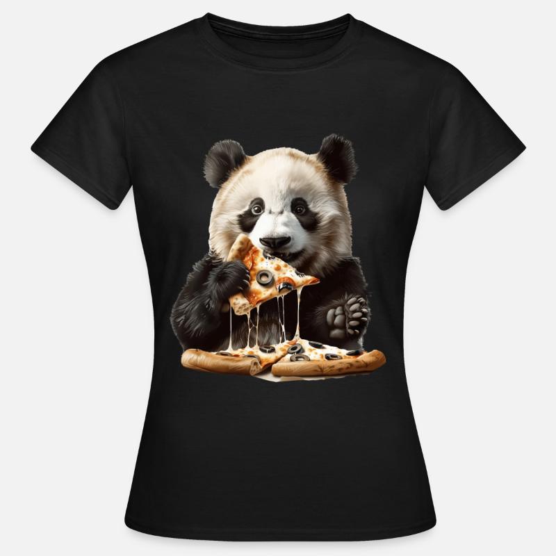 Panda - Women's T-Shirt - black