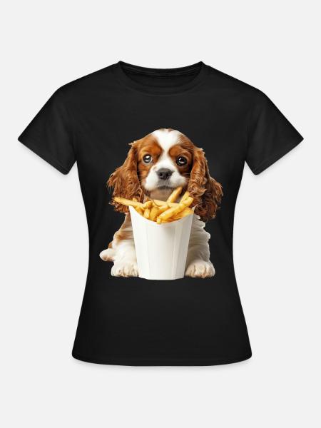 Cavalier King Spaniel - Frauen T-Shirt - Schwarz