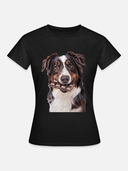 Australischer Schäferhund - Frauen T-Shirt - Schwarz