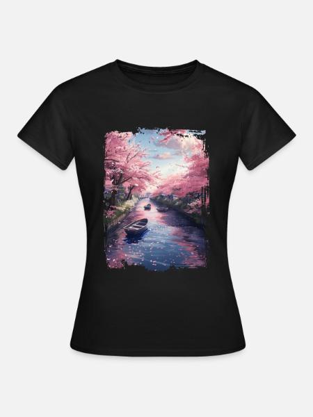 Japan - Frauen T-Shirt - Schwarz