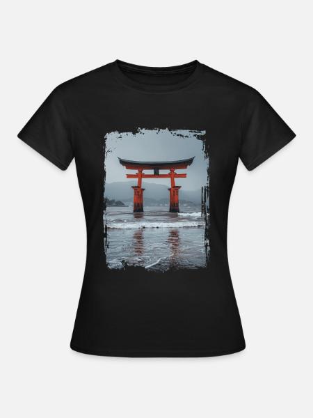 Japan - Frauen T-Shirt - Schwarz